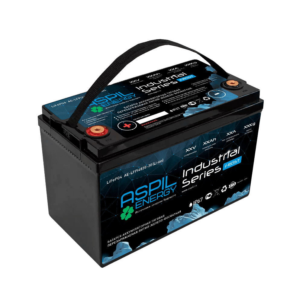 АКБ ASPIL Energy Industrial series FROST 12v102Ah