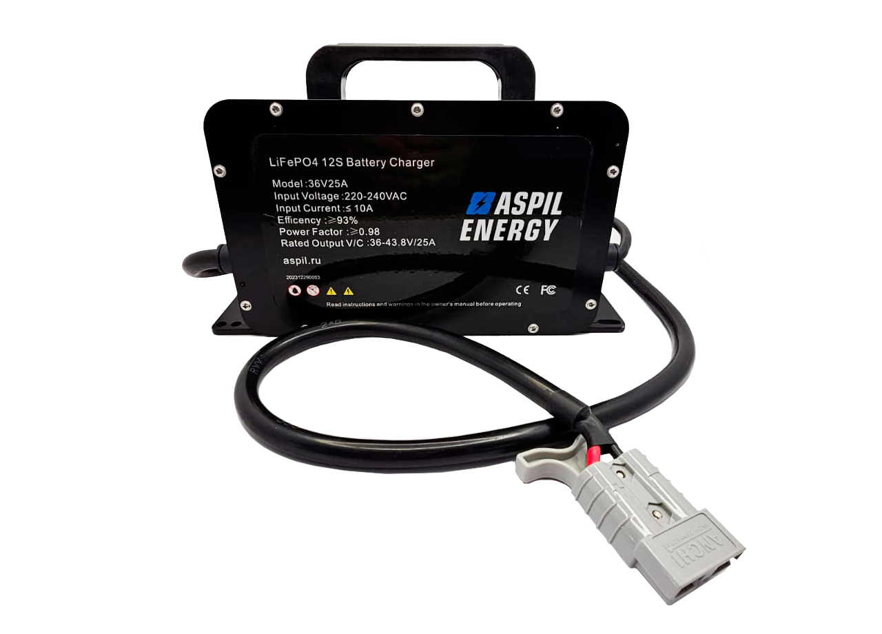 Зарядное устроиство ASPIL Energy 36V25A